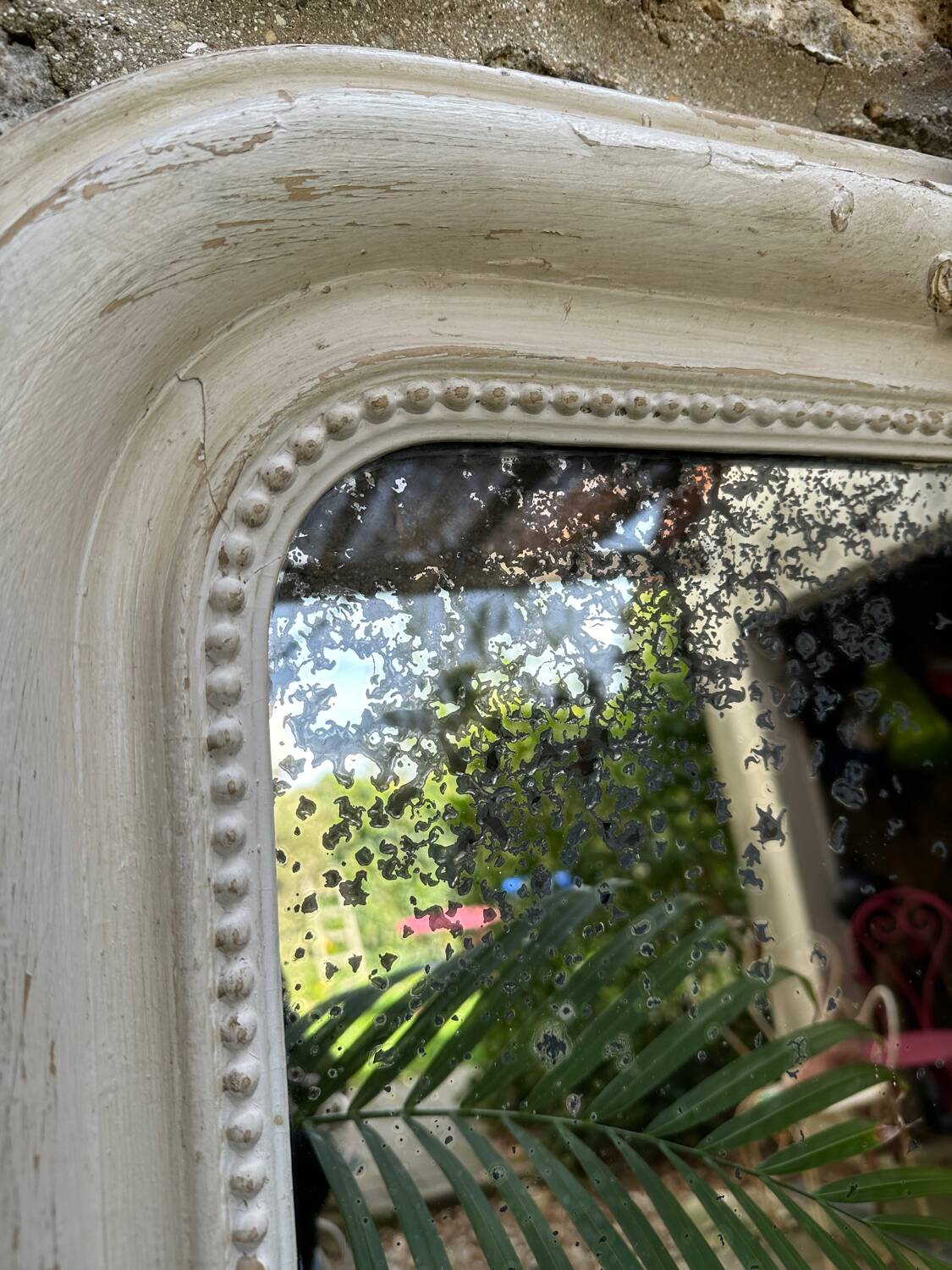 Antique Louis Philippe trumeau mirror 167x102