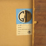 Set of 2 Scandinavian mirrors in glass & wood, Sweden, 1960, 80x50.