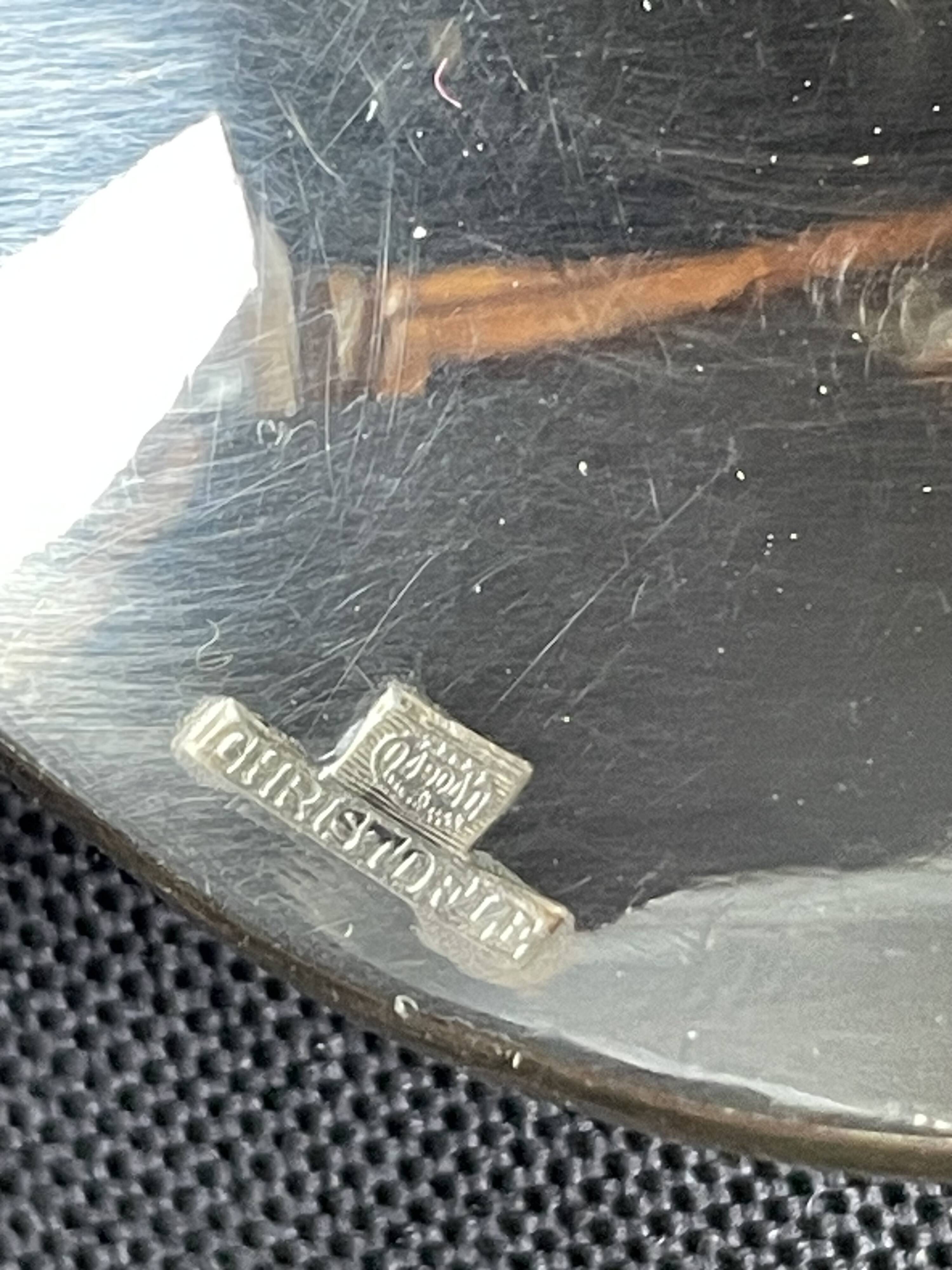 12 Christofle table forks and 12 spoons