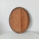 19th-century antique mirror in wood and stucco.