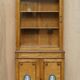 Victorian library 1840 A Blain & Son Liverpool in pollard oak