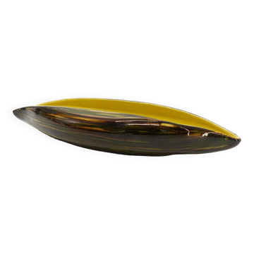 Saint-Clément ceramic pirogue fruit bowl