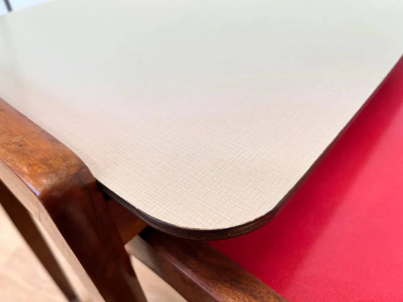 Set of two design formica nesting tables - Czechoslovakia, around 1960s