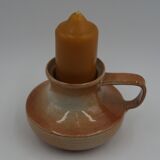 Vintage Montgolfier sandstone candle holder