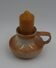 Vintage Montgolfier sandstone candle holder