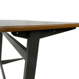 Desk 1960 industrial minimalist from the Netherlands Marko