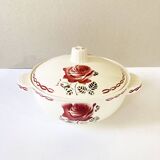 Soup tureen/vegetable dish, Germaine model, Badonviller