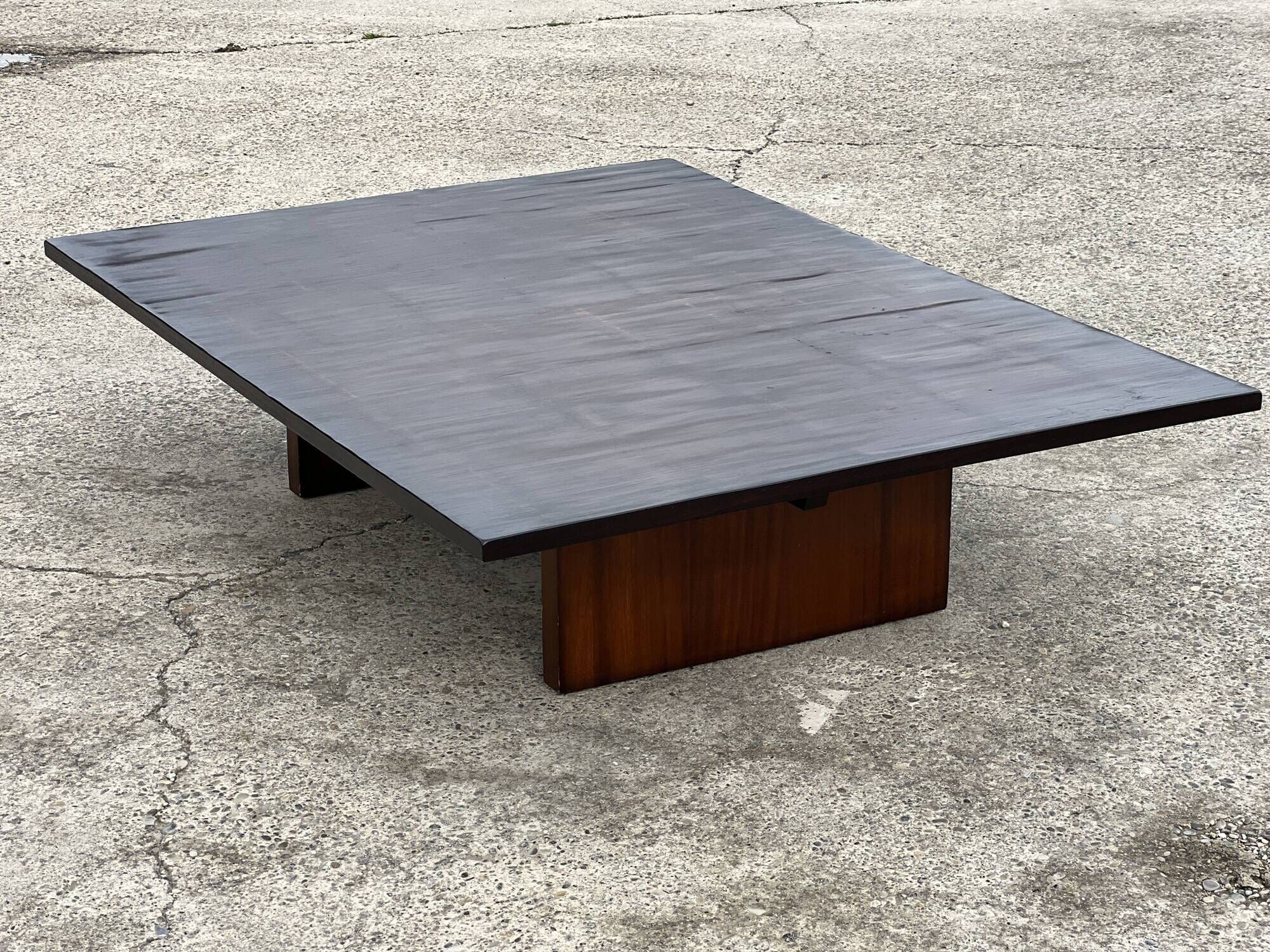 Bamboo Coffee Table by Axel Vervoordt, Belgium, 1980s