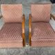 2 antique 1940 art deco armchairs to be restored