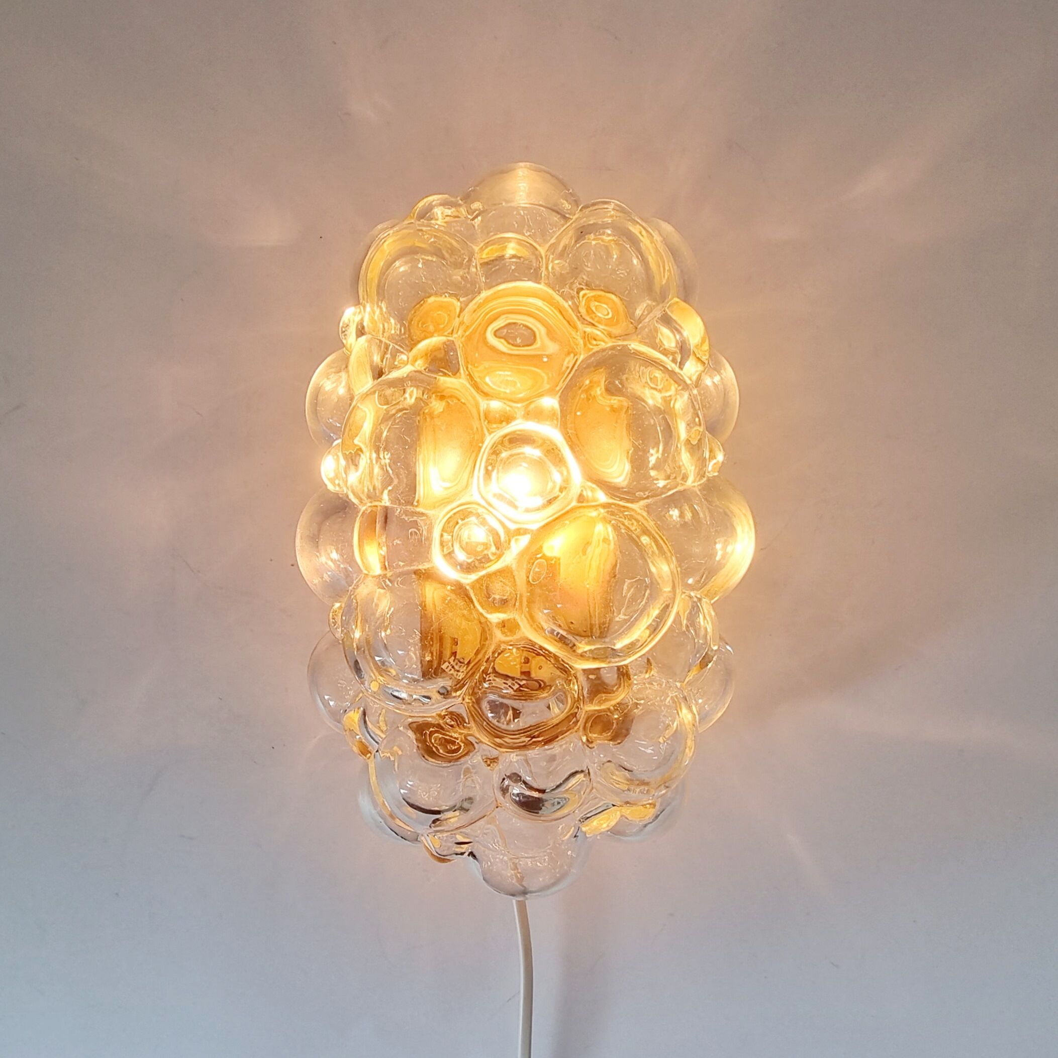 Sconce by Helena Tynell for Glashütte Limburg, Germany, 1960