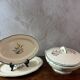 Hand painted Gien service
