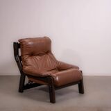 Canapé et fauteuil brutalistes hollandais conçus par Gerard Van den Berg pour Montis, vers 1980