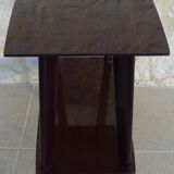 Vintage service cabinet with two trays on wheels