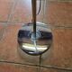 70s chrome metal floor lamp with 3 opaline ball lights