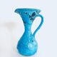 Art Ceramic Fat Lava Decanter Carafe Vase from MCM, Italy 1960s
