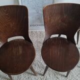 Set of 4 Scandinavian chairs from the 1960s.