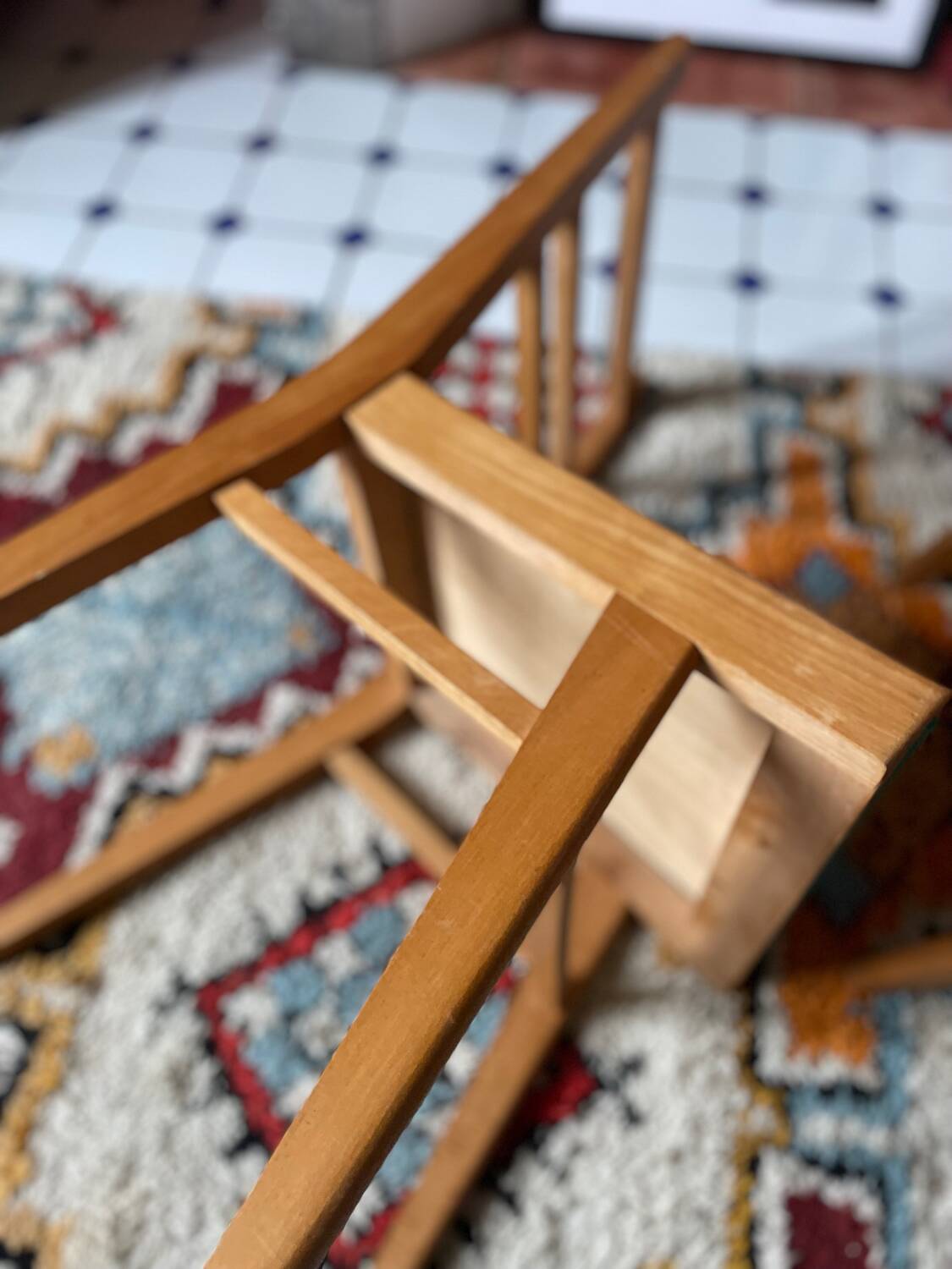 Duo de chaises des années 50