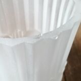 Set of 3 Art Deco frosted glass tulips