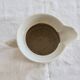 Large antique Saint-Uze pitcher / steel clay terrine Saint-Uze floral pattern