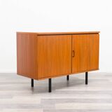 1960s walnut two-door cabinet.