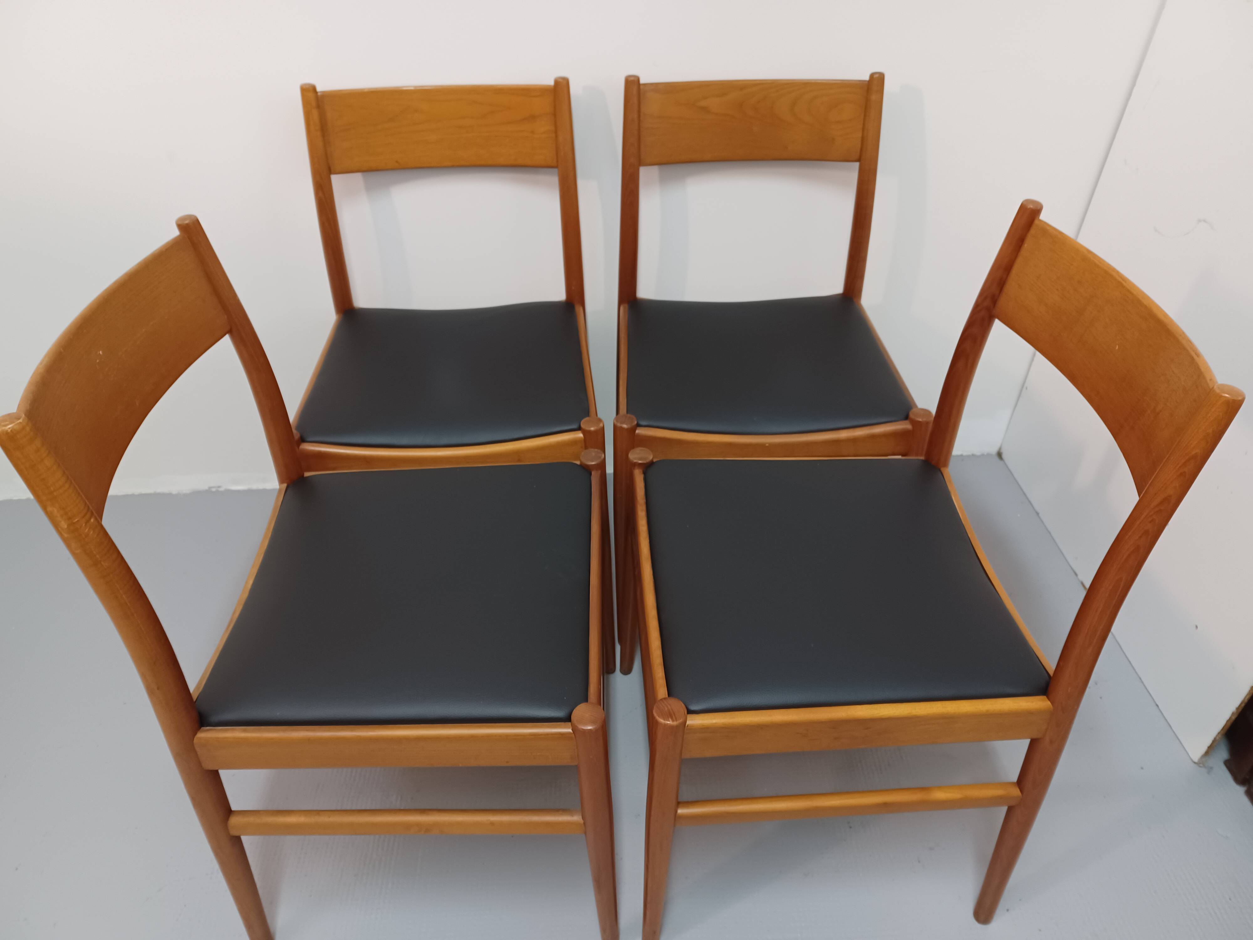 4 chairs, Made in Italy, 60'S