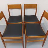 4 chairs, Made in Italy, 60'S