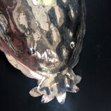 Empty pocket pineapple silver metal '70