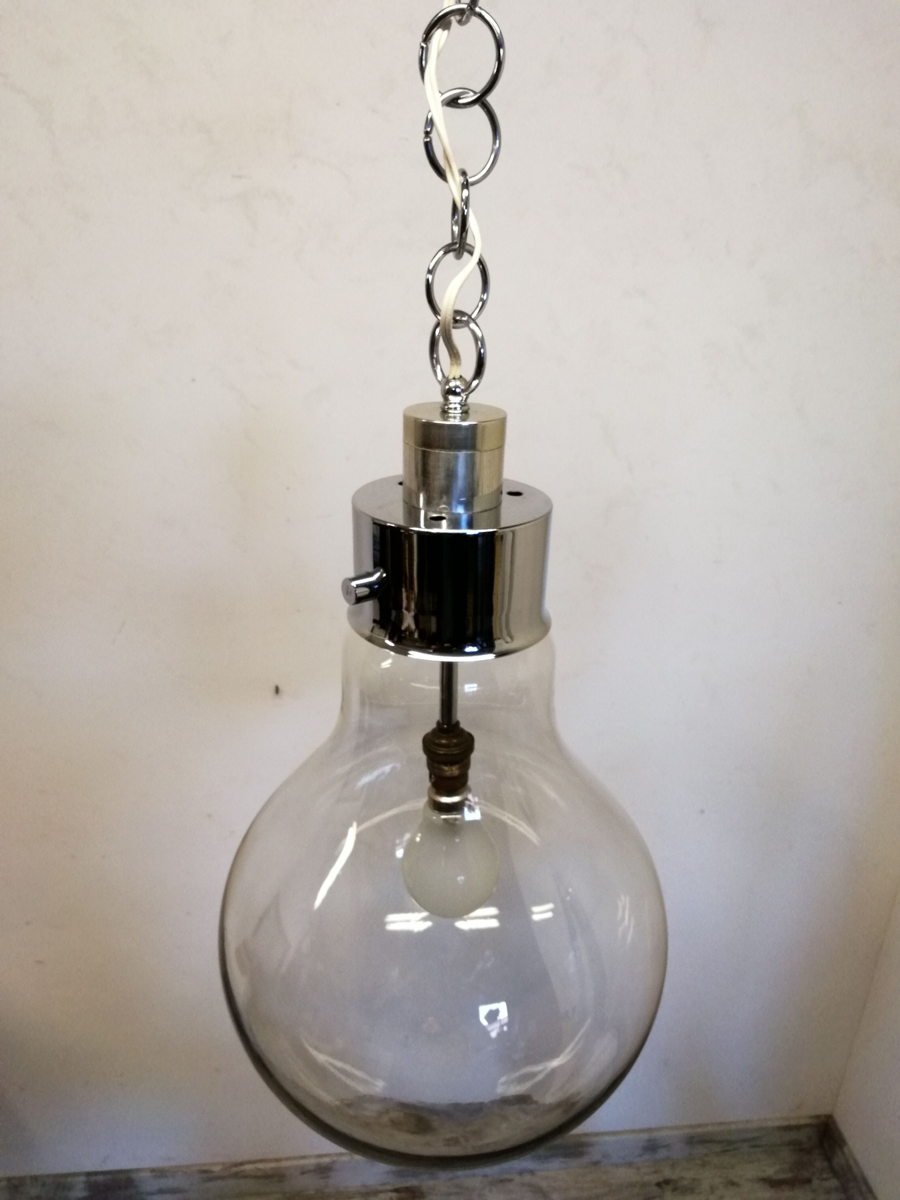 Suspension "Bulbs" signed Delmas