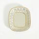 Beautiful small Art Deco ceramic mirror by Gmundner Keramik Austria, 1920