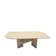 Table basse en travertin des années 70