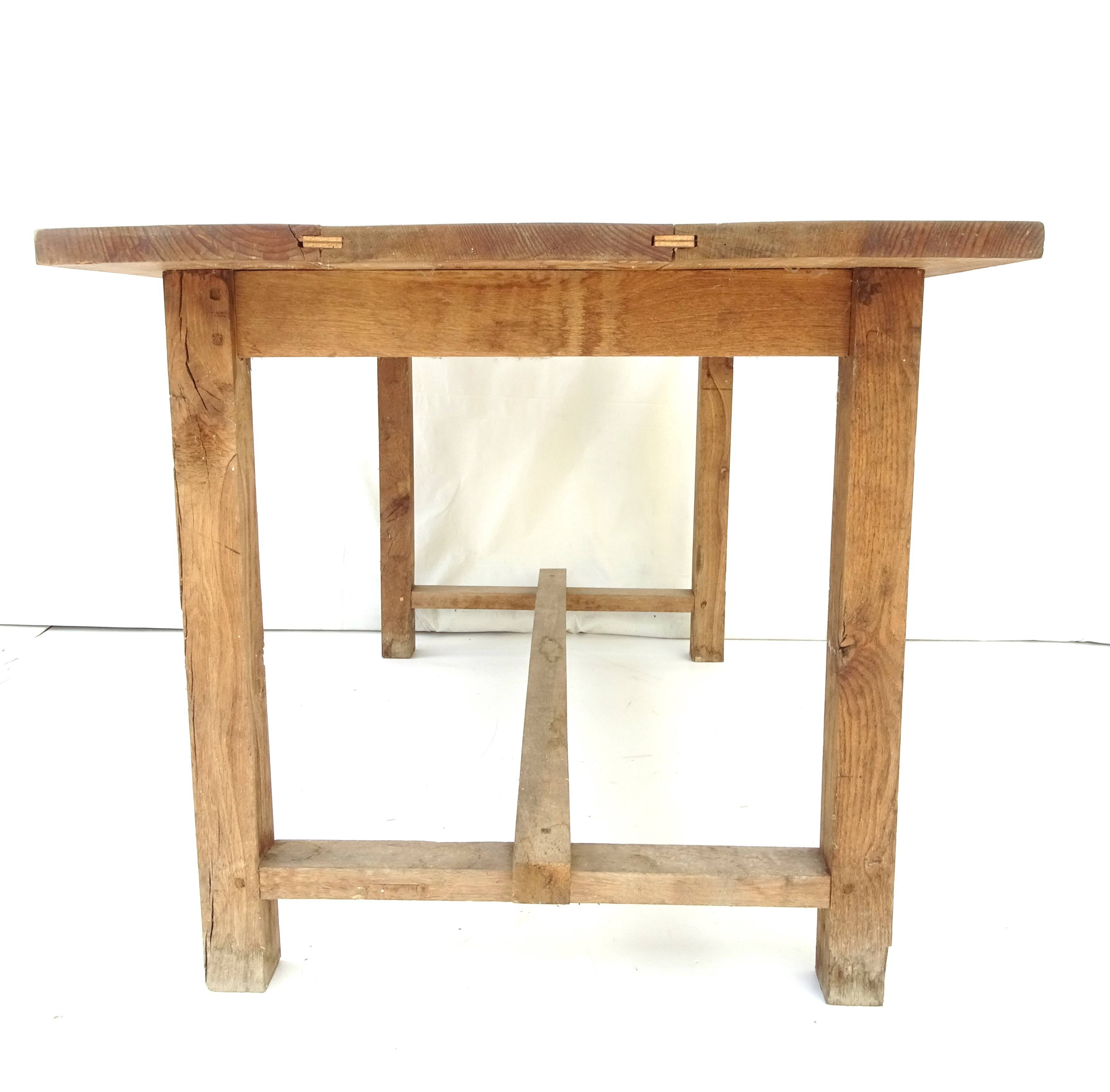 Table de ferme en bois massif