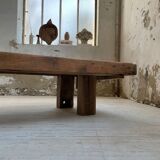 Brutally artisanal oak coffee table