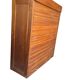 Vintage wooden cabinet / roller shutter cupboard / shelf