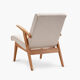 Paire de fauteuils type 300-123 Puchaly