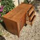 Sideboard wood and vintage rattan