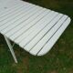 Vintage garden furniture R Gleizes in white painted wood
