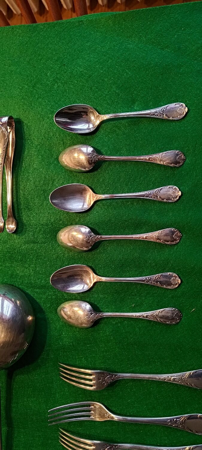 Christofle cutlery 38 pieces Marly model