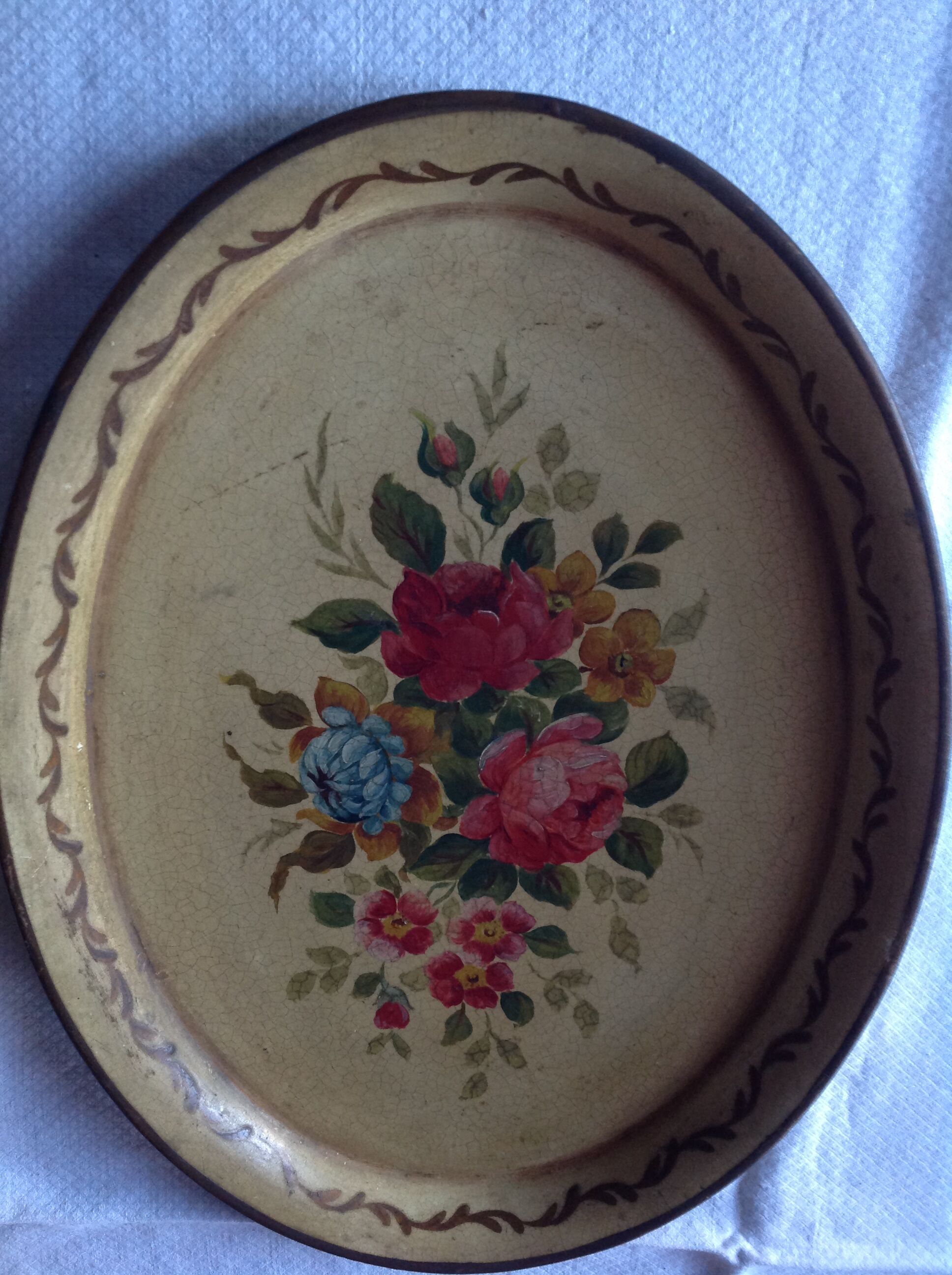 Flower sheet metal top, 50s