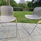 2 chaises métal de Marc HELD