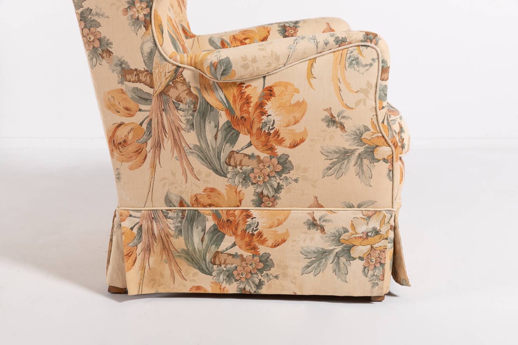 Fauteuil danois moderne du milieu du siècle Lysberg Hansen & Therp Wing, années 1950