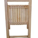 Chaise pliante en bois