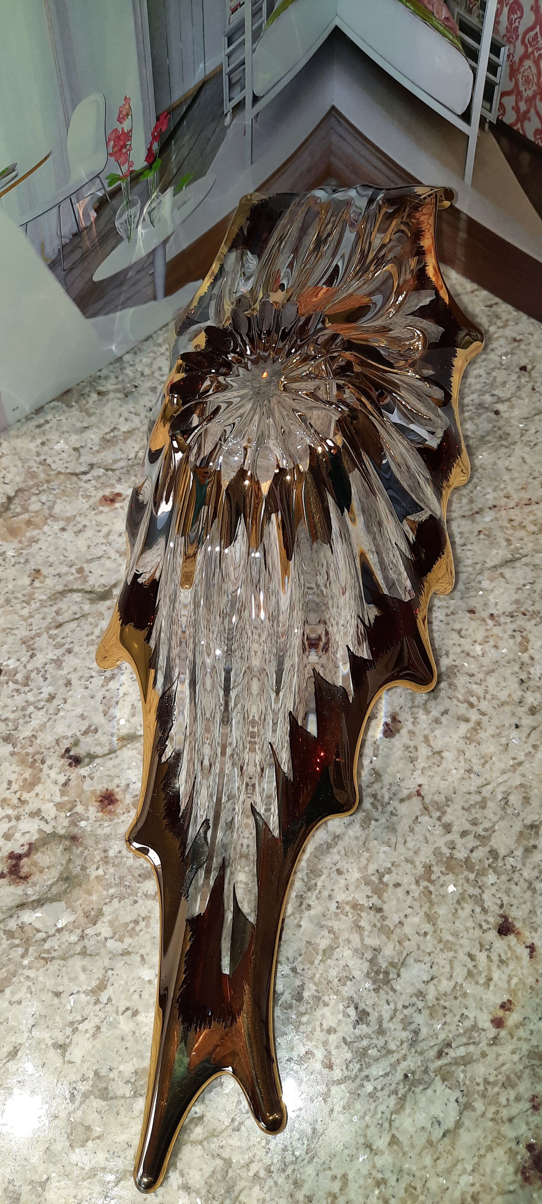 Cristal de Bayel tidy 70s vintage