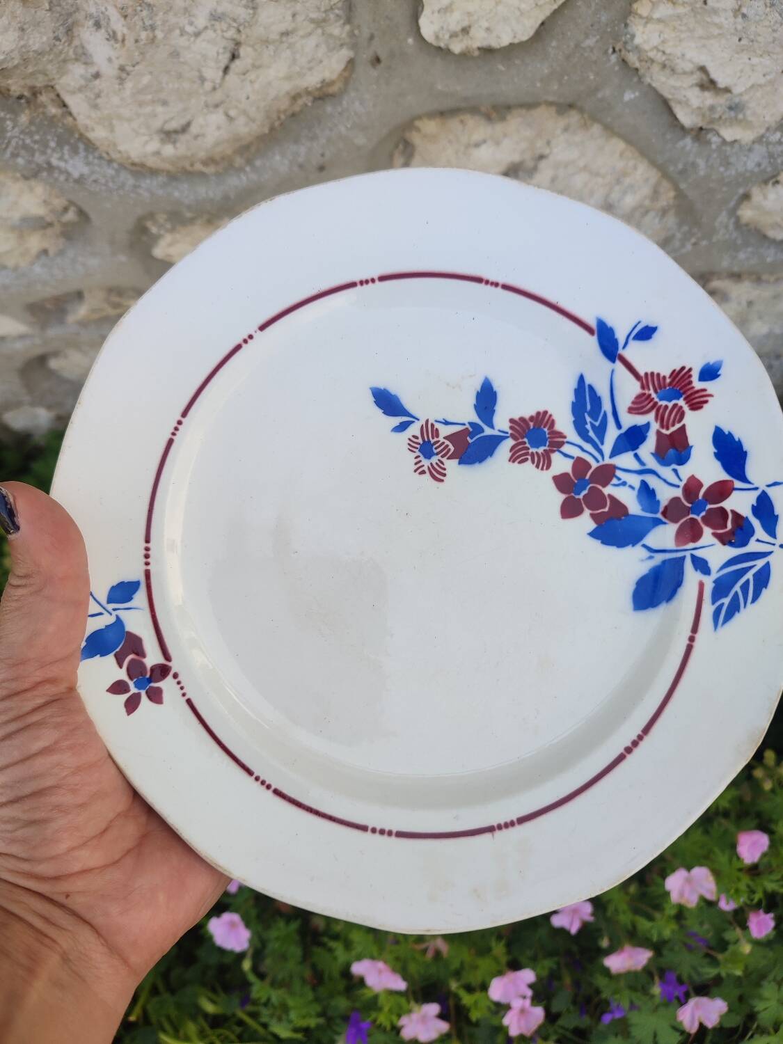 Compotier Terre de fer St Amandinoise St Amand