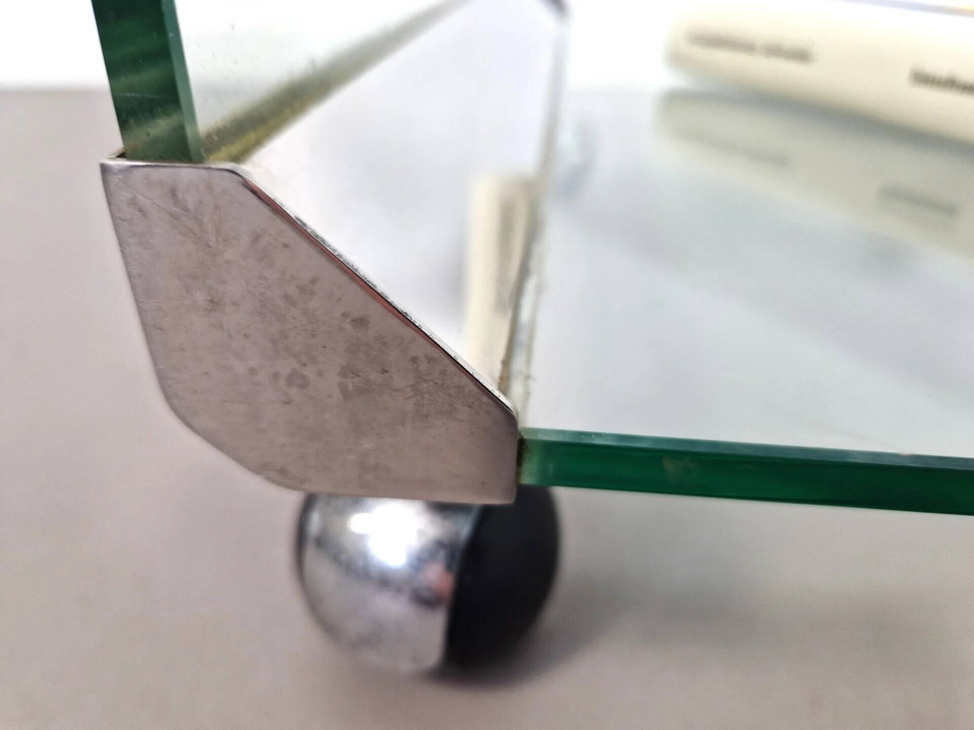 Gallotti & Radice side table trolley, 1980s