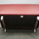 Wittmann Oversized Red Leather Lounge Armchairs and Ottoman, Austria