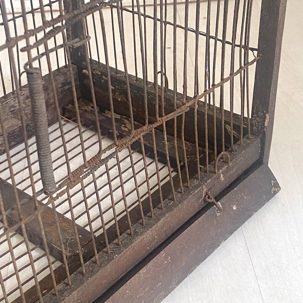 Vintage birdcage from the 1900s