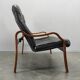 Scandinavian Leather Sofa in the Style of Alvar Aalto, 1970s