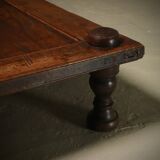 Monumental 19th Century Wabi Sabi Daybed in Tropical Hardwood