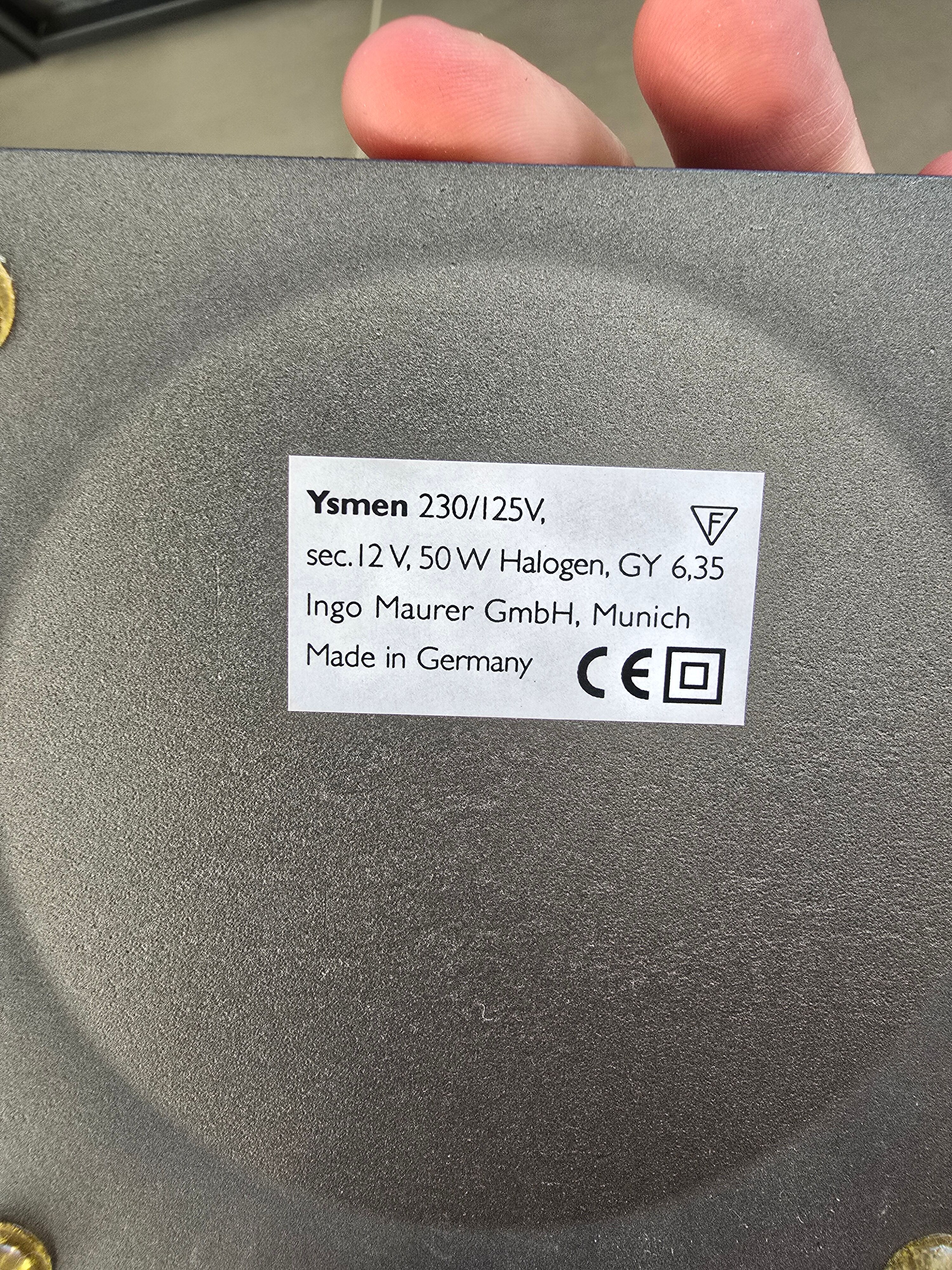 “Ysmen” lamp by Ingo Maurer – MaMo Nouchies design – authentic