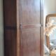 Antique Parisian wardrobe with one door.